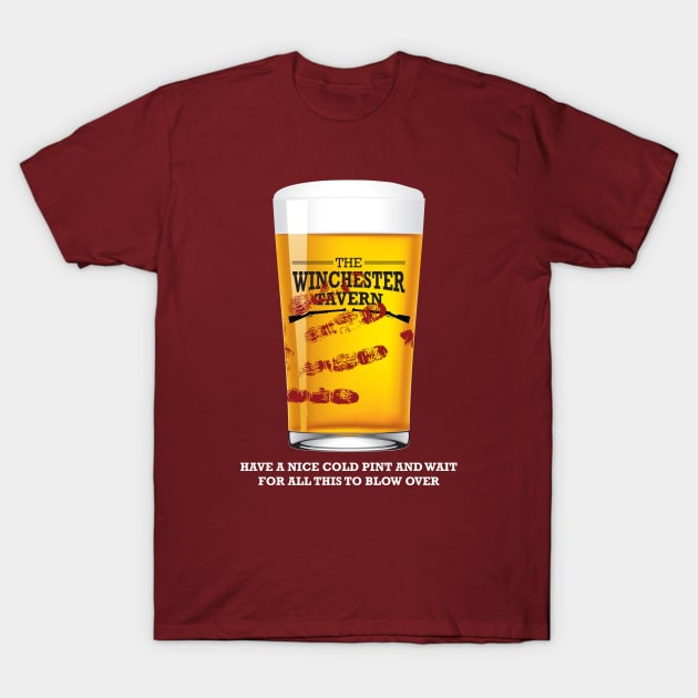 Shaun of the Dead T-Shirt by RyanBlackDesigns